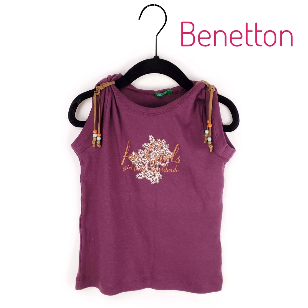 NWT Benetton Girls Tank Top
